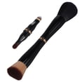 thumbnail image 4 of FUTUREORYY De Brochas De Maquillaje Negro Compacto Doble Para Uso Diario Y Viaje, 4 of 7