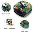 thumbnail image 3 of Toucan Storage Bag for Sanitary Napkins - Velvet, Sponge, and Oxford Fabric Period Pouch Organizer 4.7x6.6x6.6 in., 3 of 6
