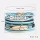 thumbnail image 2 of Pulseras para mujer, regalos para mujer, pulsera de plumas para mujer, pulsera de cristal, joyería, regalo bohemio, pulsera de cadena, 2 of 2
