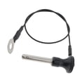 thumbnail image 4 of S SÉRENABLE MT301 Acier Inoxydable Boule Serrure Broche en Alliage d'Aluminium Poignée Auto-Verrou Ressort Cheville 20mm, 4 of 7