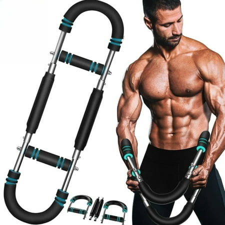 JHFBKK Twister Arm Trainer,2 Levels Adjustable Chest,Adjustable Chest Expander,Arm Exercise Equipment,Portable Spring Resistance Home Fitness Equipment