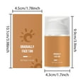 thumbnail image 3 of Gradual Self Tanning Lotion For Face & Body Streak Natural Looking Tan Non Staining Long Lasting Sunless Tanning Drops For Glowing Skin, 3 of 6