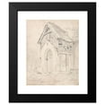 thumbnail image 2 of John Sell Cotman 12x14 Black Modern Framed Museum Art Print Titled - Porch and Belfry of Thurgarton Church, Norfolk (ca. 1810), 2 of 5