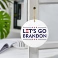 thumbnail image 4 of Brandon Home Etiqueta Colgante Impermeable Árbol De Navidad Colgante Redondo Colgador De Puerta De Madera Minnieouse HA043976-01, 4 of 6