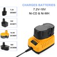 thumbnail image 1 of Remplacement pour Chargeur de Batterie au Nickel Dewalt 7.2V-18VDC9310, 1 of 4