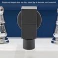 thumbnail image 3 of Black Brass Square, Washing Machine Laundry Utility Cold Water TapG3 4 Thread Faucet Wall Mount Laundry, 3 of 8