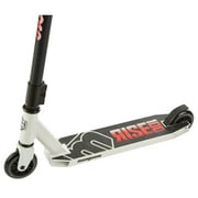 Mongoose Rise 100 Freestyle Stunt Kick Scooter, for ages 8 and up, White red