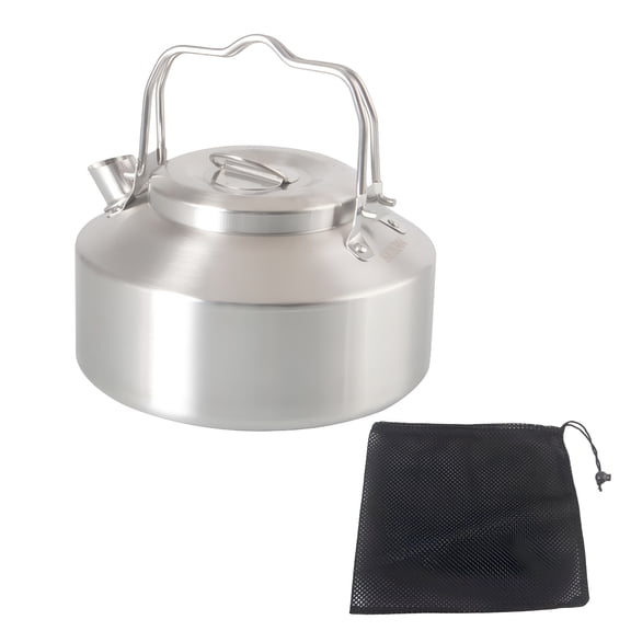 ACDANC Outdoor Teapot,Camping Teapot Cookware,Outdoor Campfire Kettle,Tea Pot for Backpacking,Fishing,Hiking,Picnic Camping
