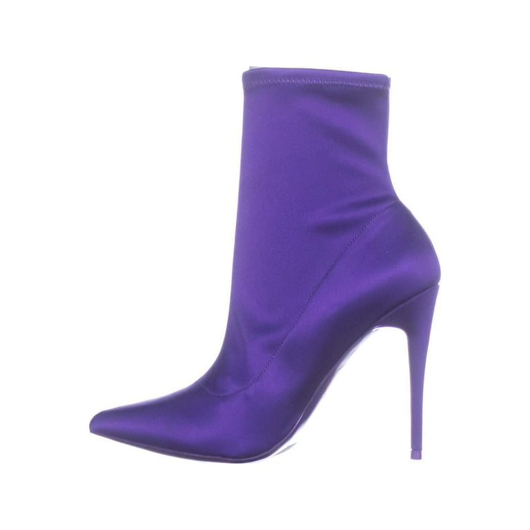 Womens Aldo Cirelle Pointed Dress Heeled Booties Lilac Walmart