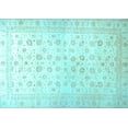 thumbnail image 1 of Ahgly Company Indoor Rectangle Oriental Light Blue Traditional Area Rugs, 8' x 12', 1 of 4