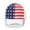 White, variant on American Flag Rhinestone Baseball Cap Stars and Stripes Denim Adjustable Sun Hat for Women