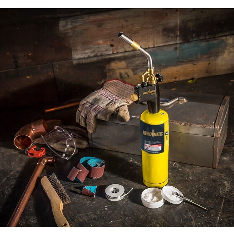 Bernzomatic Propane MAP Gas Cylinder Igniter, Max Performance High