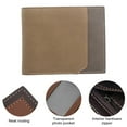 thumbnail image 3 of Note Wallet (Slim Leather Bifold Design, RFID Blocking, Holds Cards, Coin Pouch, Flat Note Section), 3 of 5