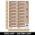 thumbnail image 2 of Super Caped Dog Teacher Student School Sticker Set - Brown - Matte Finish - 2.00" Large, 2 of 7