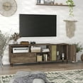 thumbnail image 4 of Furniture of America Burd TV Stand for TVs up to 78", Reclaimed Oak, 4 of 11