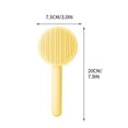thumbnail image 3 of JLFNYA Cat Brush，Cat Grooming Brush,Self Cleaning Slicker Brushes for Dogs Cats Pet Grooming Brush Tool Gently Removes Loose Undercoat,Mats Tangled Hair Slicker Brush for Pet Massage, 3 of 9