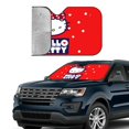 thumbnail image 4 of Windshield Sun Shade Foldable Car Front Window Sunshade For Car Suv Trucks Vans - Best Heat Shield Blocker Visor Cover Blocks Uv Rays And Keeps Your Vehicle Cool-Medium, 4 of 5