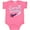Hot Pink, variant on Inktastic Plane Captain Adorable Boys Baby Bodysuit