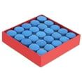 thumbnail image 4 of 50pcs PU Leather Billiard Pool Cue Cue Pool Stick Accessory Con Caja de Almacenamiento, 4 of 7
