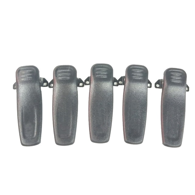 Repuesto de Clip de Cinturón Jumpingount para Radio HYT TC620 TC610 TC585 TC510 TC700 TC500S Negro 5 Piezas