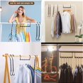 thumbnail image 3 of Magic Hangers,8 Space Saving Hook,Multifunctional Vertical & Horizontal Hanger,Wardrobe Organizer t 360° Swivel Save 3 Times More Space Storage Hangers for Clothes,Bags,Black, 3 of 5