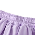 thumbnail image 5 of TMOYZQ Girls Leggings with Ballet Skirt Kids Elastic Waist Dance Skirted Soft 2-in-1 Solid Color Ruffle Hem Yoga Skorts 8-15 Years on Clearance, 5 of 5