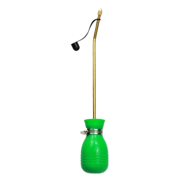 Inteprter El dispensador de polvo de tubo de cobre para tratamiento de termitas, silicona, es más duradero, pulverizador de mano Jardín y Patio verde