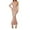 Rose Gold, variant on Women's One Shoulder Sequin Party Dress Formal Long Sleeve Gown Bodycon Maxi Dress for Evening Silver XS