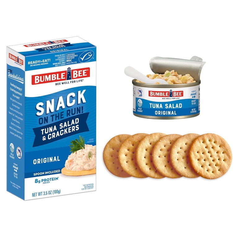 Bumble Bee Healthy Prepackaged Snack on the Run! Tuna Salad with