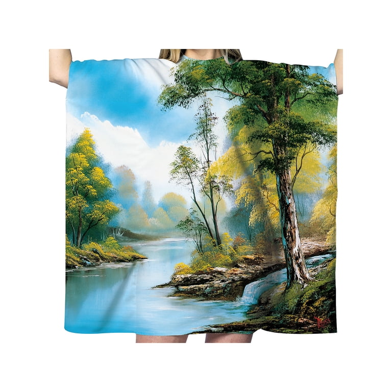 slim fit dress slacks Silk Ross Shirt L / Palm Tree main image 0