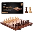 thumbnail image 1 of Juego de ajedrez Chess Armory magnético de madera de sapeli, 1 of 7