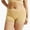 Beige, variant on Boyshort Panties for Women Seamless High Waisted Comfy Breathable No Show Underwear Plus Size Bottom Shorts