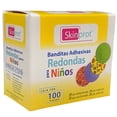 thumbnail image 1 of Skinprot Curitas Banditas Adhesivas Redondas para Niños 100 Piezas Skinprot Banditas adhesivas niños, 1 of 2