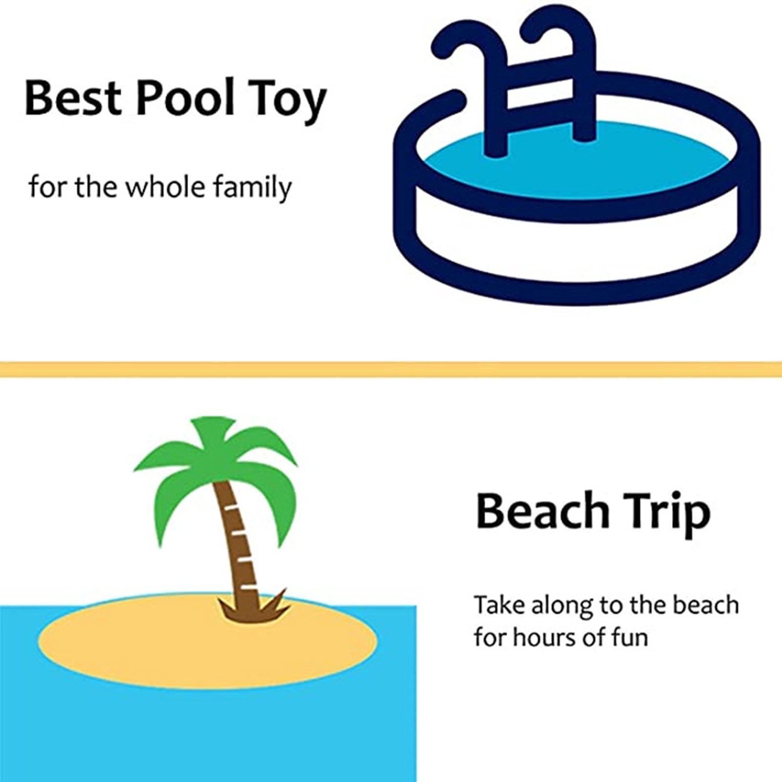 tegongse Water Bomb Balls for Party Family Activities Beach Water Pool Toys Interactive Sport Super Soaker Water Game Ball