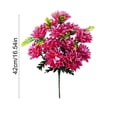 thumbnail image 3 of Decoración del hogar, decoración de habitaciones, 12 mariposas artificiales, orquídeas y tallos de flores de piña para decoraciones de bodas, centros de mesa de sala de estar y arreglos para escenas d, 3 of 6