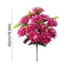 thumbnail image 3 of Plantas Verdes Artificiales De Plástico 12 arreglos florales artificiales de tela de seda con forma de mariposa,orquídea y piña para decoración de bodas y centros de mesa (rosa intenso,1 pieza). Rkxzt, 3 of 9