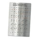 thumbnail image 2 of Tablero de alfabeto braille, instrumento educativo que ofrece regalos, aprendizaje de braille con puntos aumentados, tablero braille para estudiantes, 2 of 9