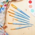 thumbnail image 2 of Craft Smart Golden Taklon Flat 7 Piece Brush Set, 2 of 4