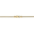 thumbnail image 4 of Real 14kt Yellow Gold 1.5mm Parisian Wheat Chain; 24 inch; Lobster Clasp; for Adults and Teens; for Women and Men, 4 of 5