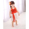 thumbnail image 3 of Jurebecia Baby Girl Princess Costume Adventure Clothes Halter Backless Jumpsuit Dress Tulle Sundress Halloween Outfits 4T,3-4Years, 3 of 8