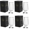 thumbnail image 3 of Official Tuath Whiskey Glass Set of 4 – Irish Tuath Glasses – Whiskey Glasses - Glass Set for Whiskey Tasting, 3 of 7