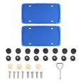 thumbnail image 2 of Marco De Silicona Para Matrícula Con Kit De Accesorios De Tornillo Soporte Para Matrícula Con Orificios De Drenaje Para Modelos De Coches Norteamericanos 2 Uds. matsuzay VI009581-03, 2 of 7