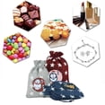 thumbnail image 4 of Bolsas De Regalo De Navidad Calendario De Adviento Para Rellenar 24 Bolsas De Tela Para Navidad Calendario De Adviento Con 24 Insignias Y Cuerdas De Cáñamo De 10 M Speravity HA038404-00, 4 of 6