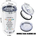 thumbnail image 3 of Funny Office Gifts for Coworkers - Gag Gifts for Co-worker Colleague Christmas Birthday Going Away Farewell Gifts for Work Bestie, 20 Oz Vacuum Insulated Tumbler, 3 of 6