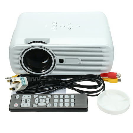 1200 Lumens 4K HD 1080P LED Mini Projector 3D Home Cinema Theater LCD USB AV/VGA Multimedia