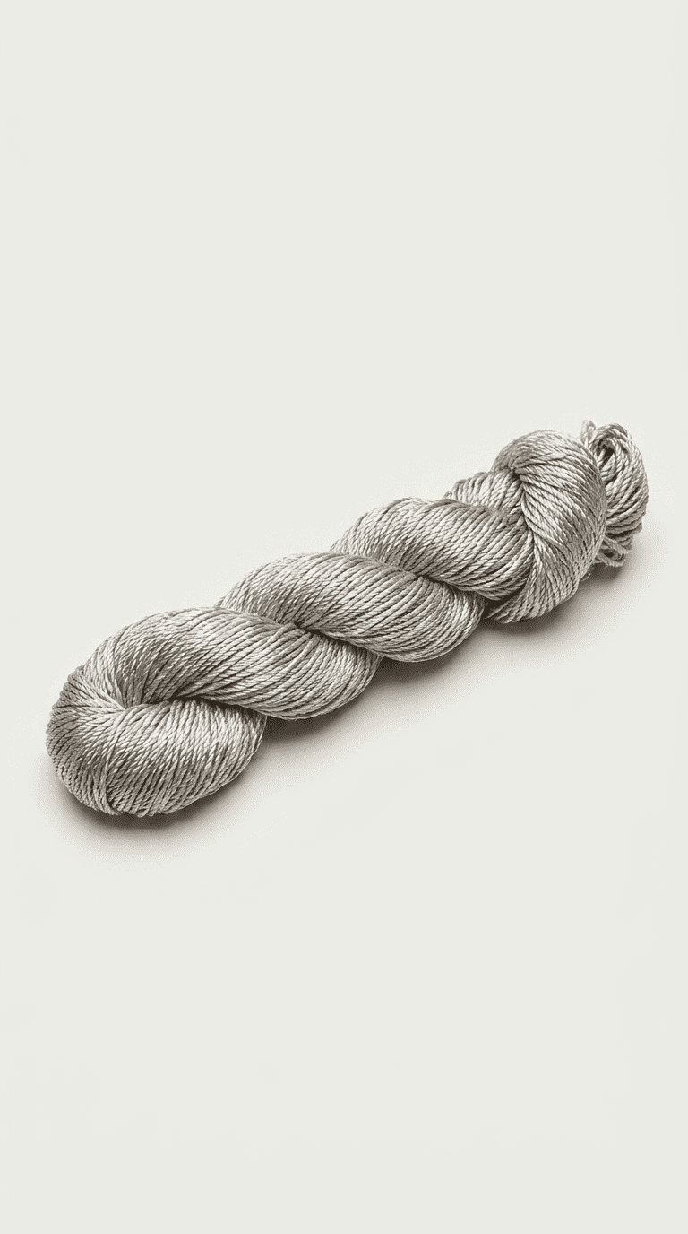 Knitsilk 3 Ply 100% Mulberry Silk Lace Weight Yarn, 2 Pack