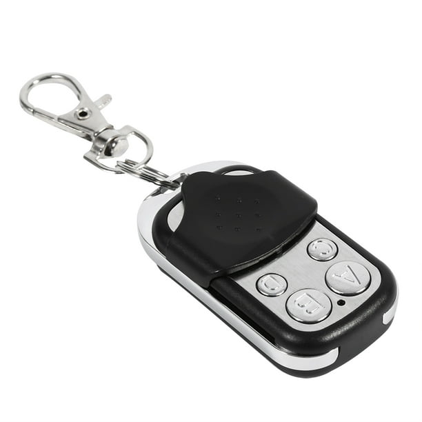 Mando a distancia con alarma inalámbrica de clonación universal para puerta de garaje de coche, 433 MHz