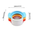 thumbnail image 5 of Aufmer Egg Slicer for Hard Boiled Eggs, Egg Cutter Strawberry Slicer, Heavy Duty Stainless Steel Wire Egg Cutter for Hard Boiled Eggs/Soft Fruits/Butter/Mushroom by Meboltpan✿Latest upgrade, 5 of 9