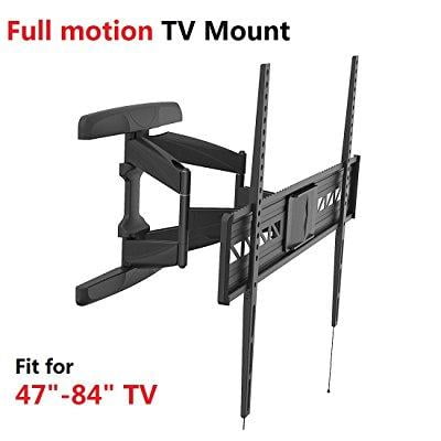 - Fleximounts A21 extra wide Full motion Swivel Tilt and Rotate TV Wall Mount Bracket for Most 47