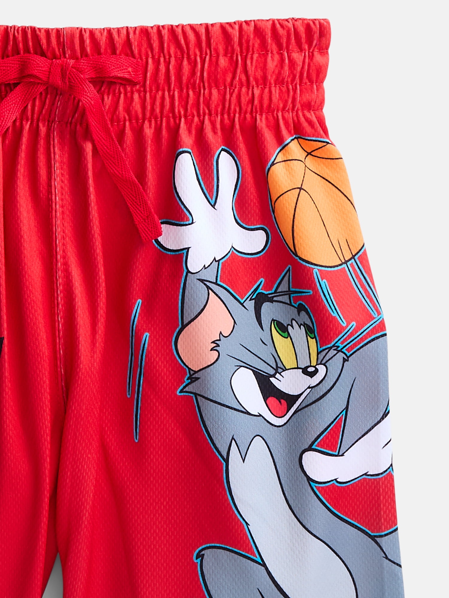 Tom and Jerry Boys Basketball Jersey and Matching Shorts Set, 2-Piece, Sizes 4-12
